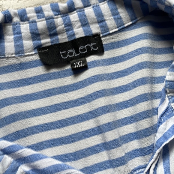 Talent tie button down - Picture 2 of 3